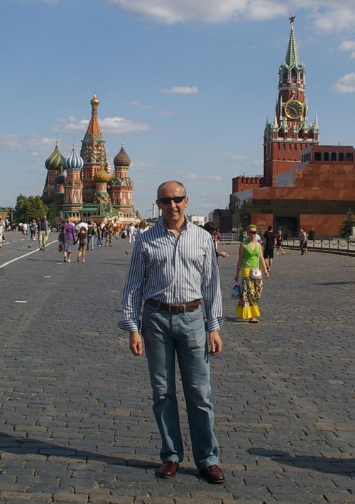 En la plaza roja, a media tarde