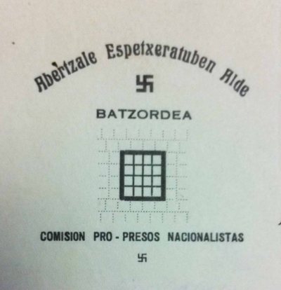 EAJko Presoen aldeko batzordeak bere gutunetan erabili ohi zuen menbretea