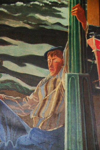 Nestor Basterretxea, Frantziskoren semea, Uzelai-ren koadroan